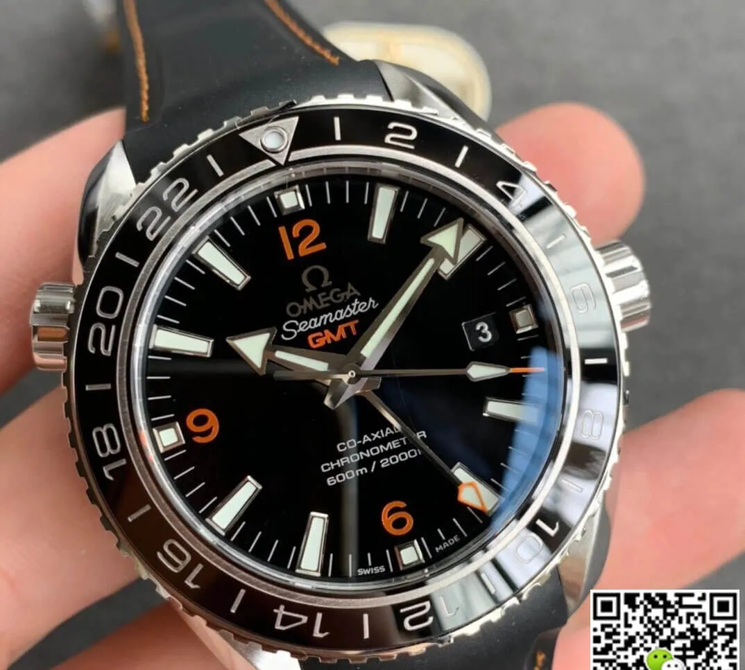 Omega Seamaster 232.32.44.22.01.002 VS Factory 1:1 Best Edition Replica Watch Black Strap
